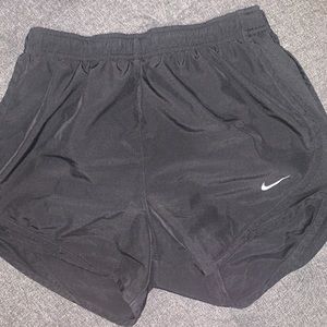 black nike shorts